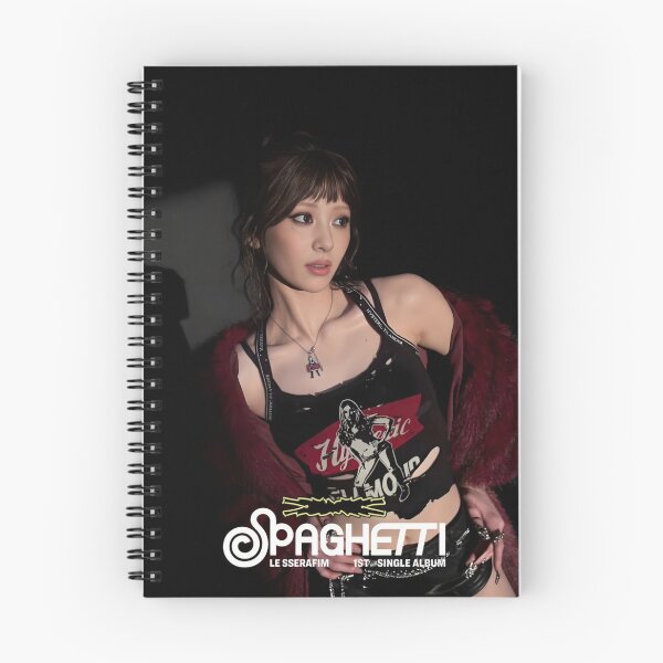 Item preview, LE SSERAFIM SPAGHETTI Yunjin Merch – Limited K‑Pop Apparel & Accessories designed and sold by Valereekmerch.