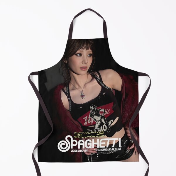 Item preview, LE SSERAFIM SPAGHETTI Yunjin Merch – Limited K‑Pop Apparel & Accessories designed and sold by Valereekmerch.