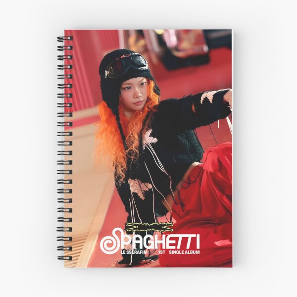 Artikelvorschau, LE SSERAFIM SPAGHETTI Chaewon Merch – Limitierte K‑Pop-Kleidung und Accessoires entworfen und verkauft von Valereekmerch.