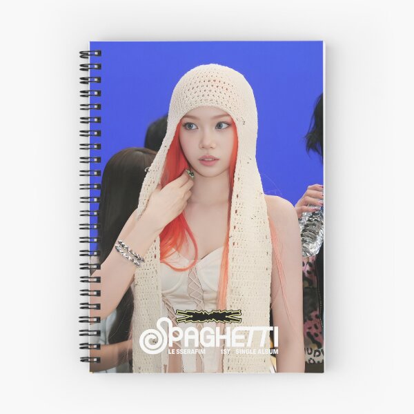 Artikelvorschau, LE SSERAFIM SPAGHETTI Chaewon Merch – Limitierte K‑Pop-Kleidung und Accessoires entworfen und verkauft von Valereekmerch.