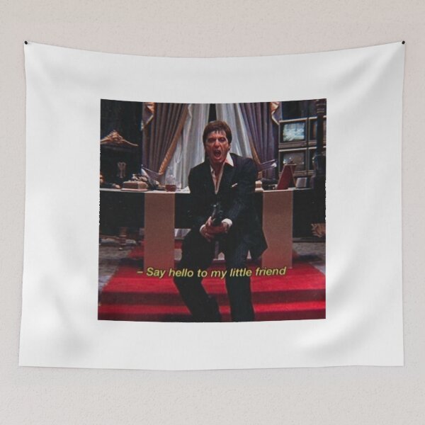 Item preview, Scarface Say hello to my little friend Classic designed and sold by NOELGARCIAA.