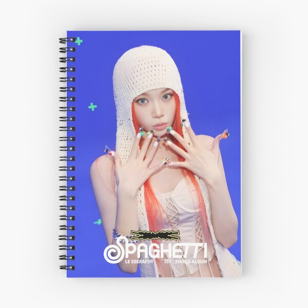 Artikelvorschau, LE SSERAFIM SPAGHETTI Chaewon Merch – Limitierte K‑Pop-Kleidung und Accessoires entworfen und verkauft von Valereekmerch.