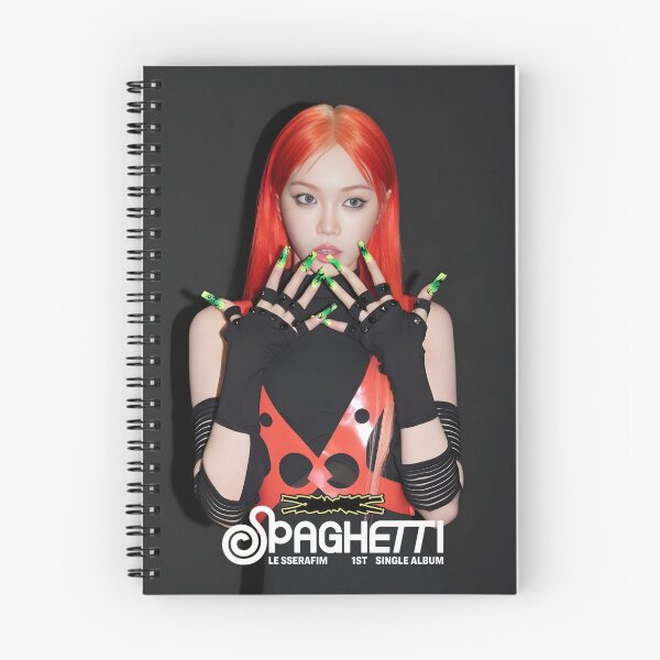Artikelvorschau, LE SSERAFIM SPAGHETTI Chaewon Merch – Limitierte K‑Pop-Kleidung und Accessoires entworfen und verkauft von Valereekmerch.