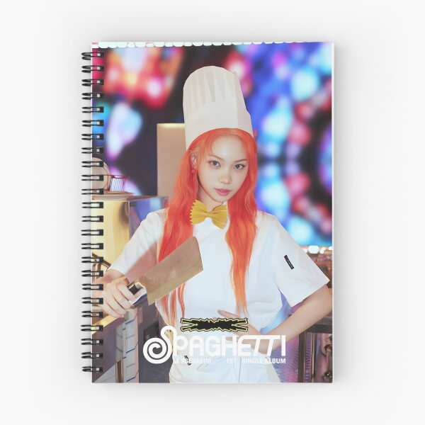 Artikelvorschau, LE SSERAFIM SPAGHETTI Chaewon Merch – Limitierte K‑Pop-Kleidung und Accessoires entworfen und verkauft von Valereekmerch.