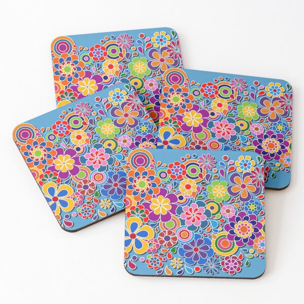 Item preview, Fantastic Colorful Floral Art designed and sold by Alondra.