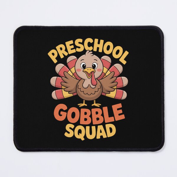Item preview, Preschool Gobble Squad Cute Turkey Thanksgiving Teacher designed and sold by georgiaarsnal.