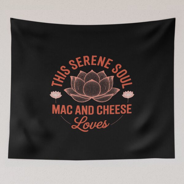 Item preview, This Serene Soul Loves Mac and Cheese Yoga Mindfully designed and sold by Idarmotar.