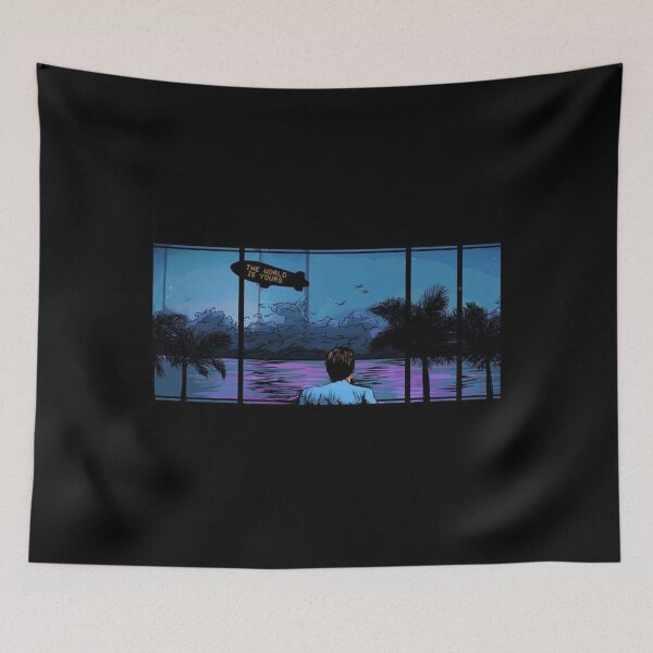 Item preview, scarface The World is Yours Active  designed and sold by NOELGARCIAA.
