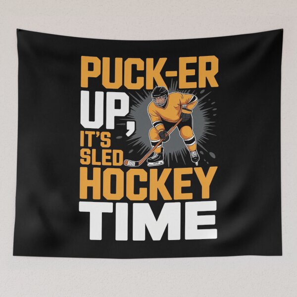Item preview, Sled Hockey Player Ice Hockey Lover Winter Sports designed and sold by georgiaarsnal.