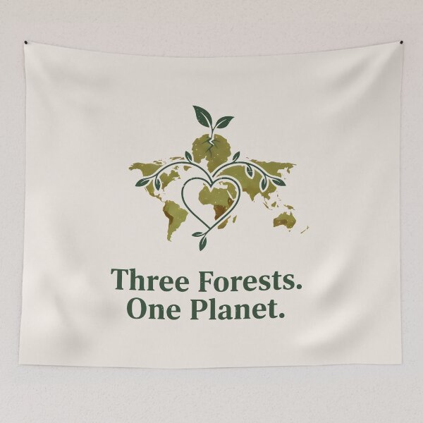 Item preview, Clean Environmental Symbol Promoting Global Forest Protection designed and sold by SplashTastic.