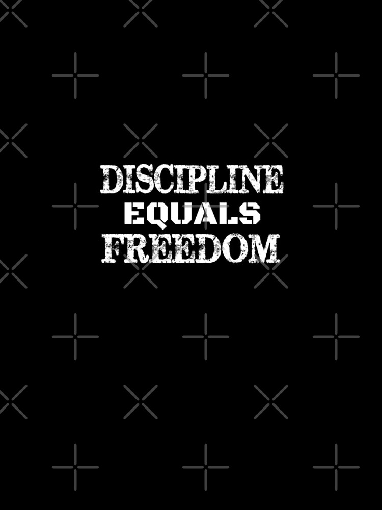 discipline equals freedom wallpaper iphone