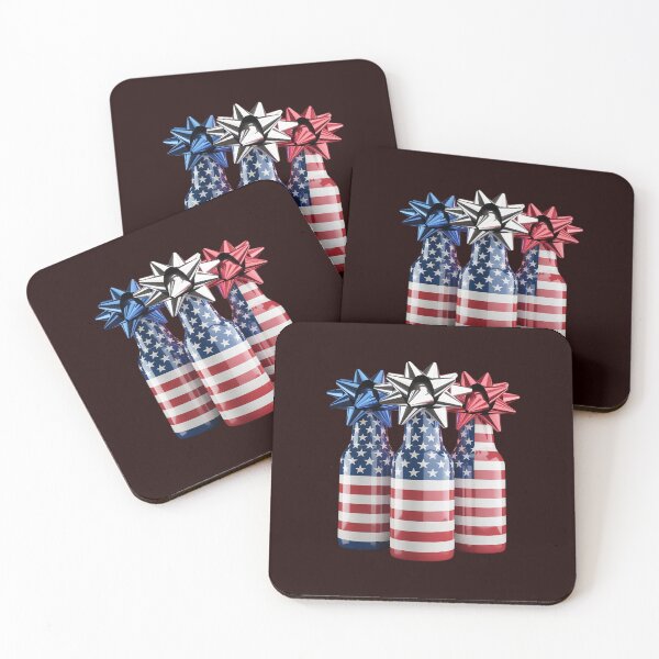 Item preview, Three Bottles Of Beer USA Independence Day 4th Of July designed and sold by Idarmotar.