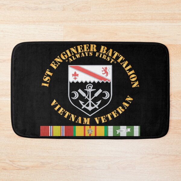 Item preview, Army - 1st Engineer Battalion - Always First - Vietnam Vet  w VN SVC X 300 designed and sold by Military Insignia Products.