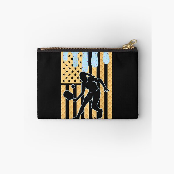 Item preview, Sweet USA Pickleball Girl Flag Design designed and sold by LashondaGreen89.