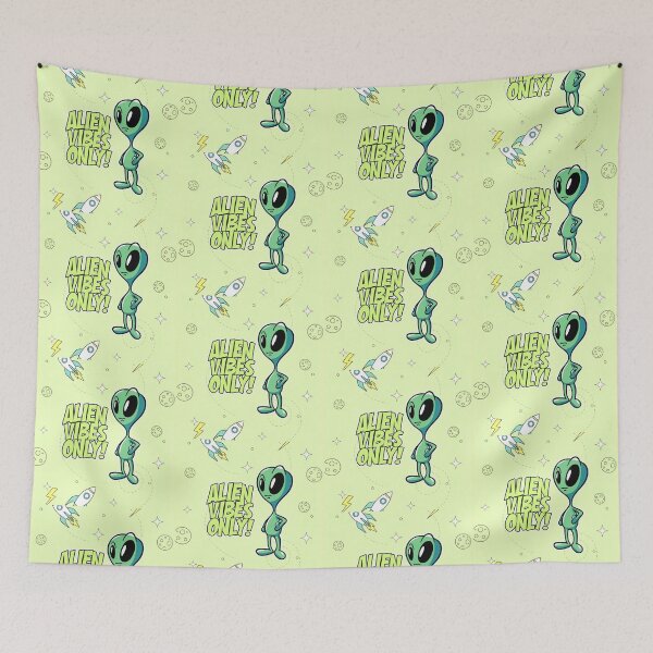 Item preview, alien vibes only designed and sold by Taridesign.