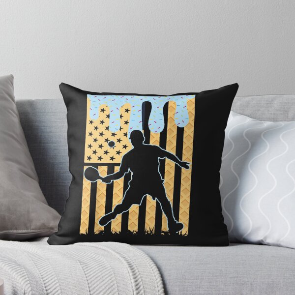 Item preview, USA Pickleball Guy Waffle Flag Design designed and sold by LashondaGreen89.