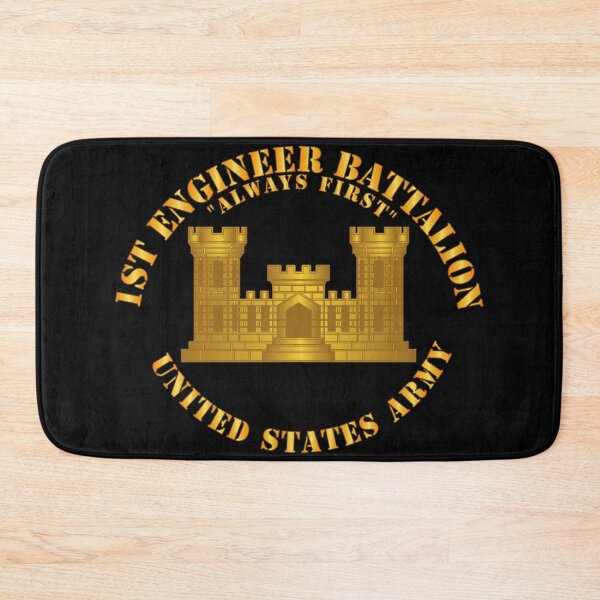 Item preview, Army - 1st Engineer Battalion - Always First w Branch designed and sold by Military Insignia Products.