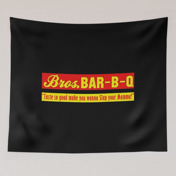Item preview, Brothers Bar-B-Q — Retro Stripe designed and sold by EmillyDiasSilva.