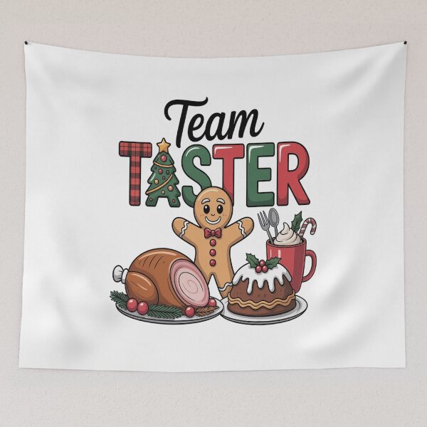 Item preview, Cookie Taster Funny Christmas Baking Team designed and sold by VladoZork.