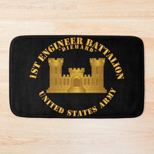 Item preview, Army - 1st Engineer Battalion - Diehard w Branch designed and sold by Military Insignia Products.