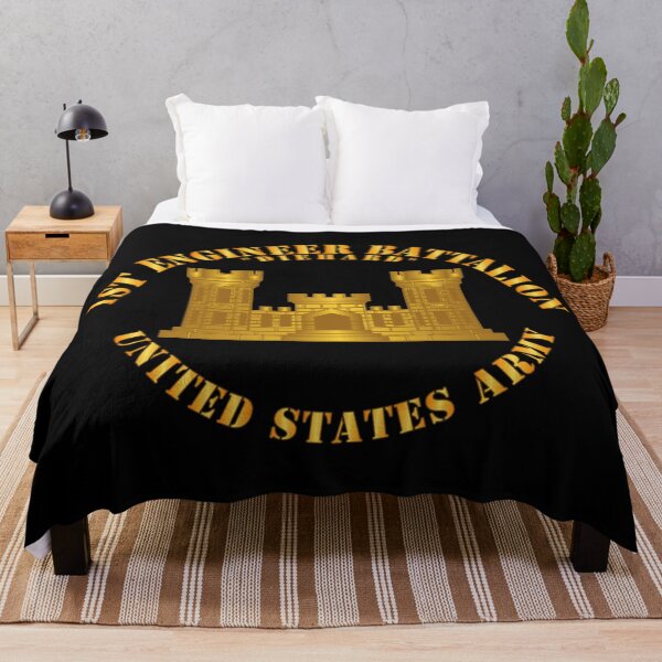Item preview, Army - 1st Engineer Battalion - Diehard w Branch designed and sold by Military Insignia Products.