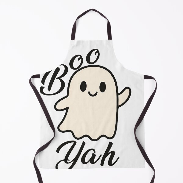 Item preview, Boo Yah – Cute Ghost Halloween T-Shirt designed and sold by Graphic Therapist.