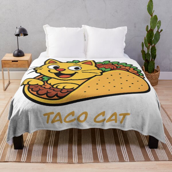 Item preview, Taco Cat – Retro 80s Cartoon Style designed and sold by Pokah79.