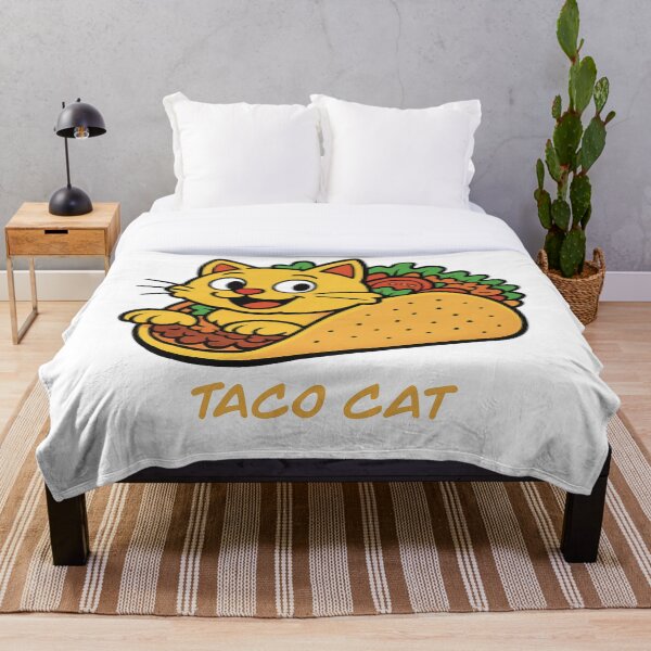 Item preview, Taco Cat – Retro 80s Cartoon Style designed and sold by Pokah79.