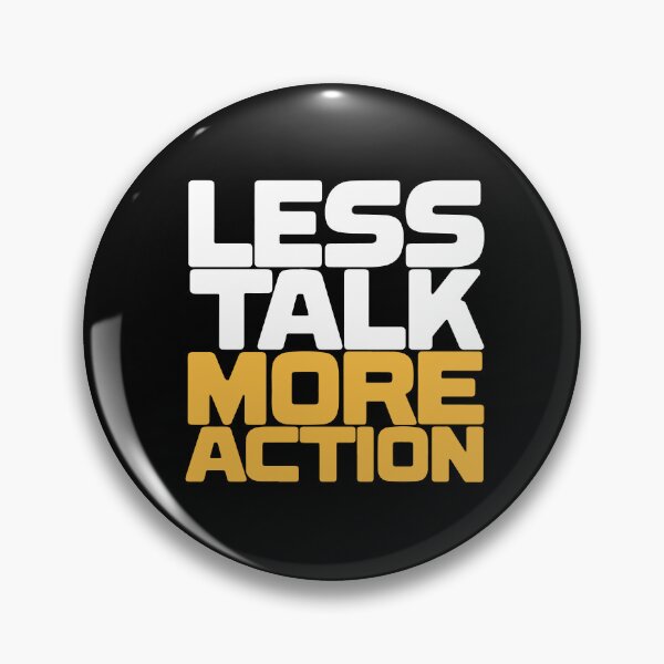 Item preview, Less Talk More Action | Ultimate Hustle & Productivity Quote Design designed and sold by Artbyhannan.