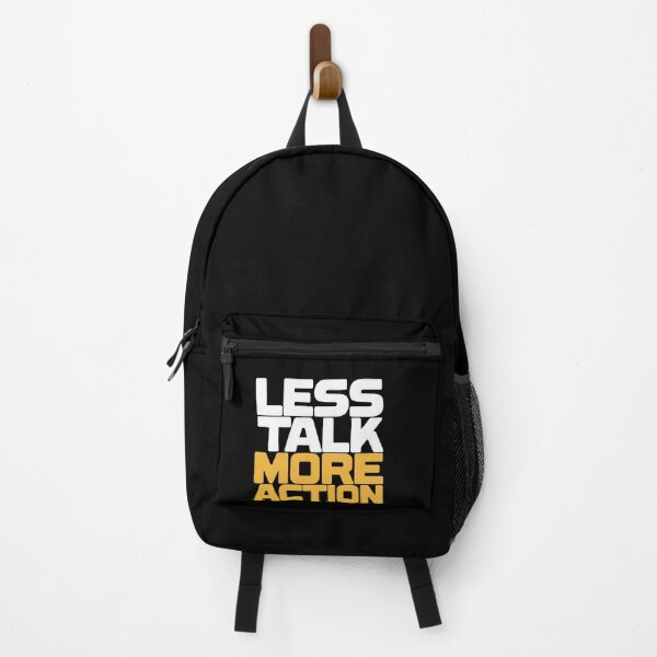 Item preview, Less Talk More Action | Ultimate Hustle & Productivity Quote Design designed and sold by Artbyhannan.