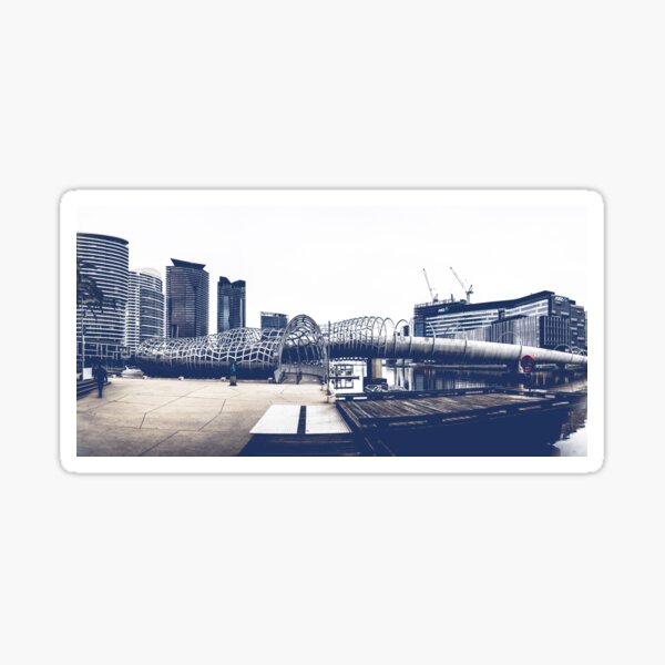 Docklands Webb Bridge Sticker