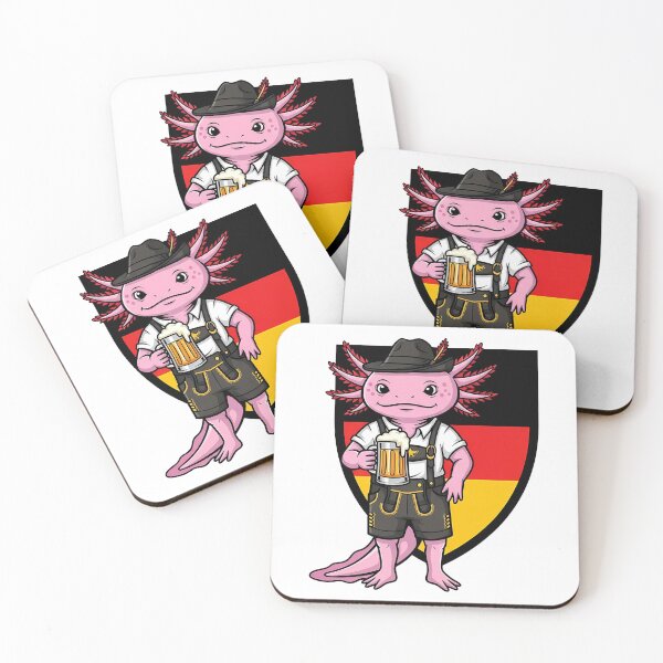 Item preview, Axolotl Lederhosen Oktoberfest Beer designed and sold by k3rstman1.