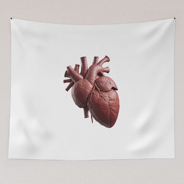 Item preview, Human Heart Anatomy - Lifelike Medical Illustration designed and sold by Maldives-Art.