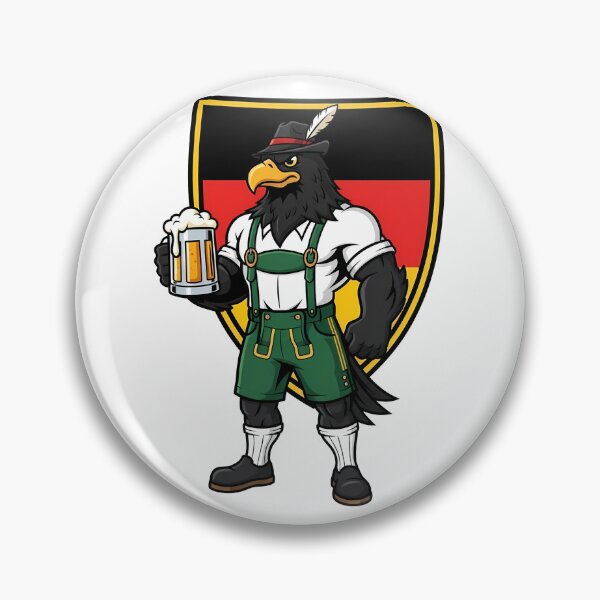 Item preview, German Eagle Oktoberfest Beer Lederhosen designed and sold by k3rstman1.