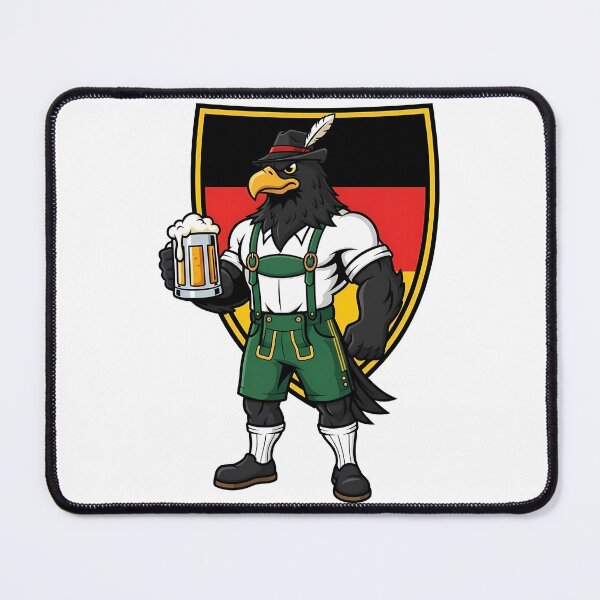 Item preview, German Eagle Oktoberfest Beer Lederhosen designed and sold by k3rstman1.