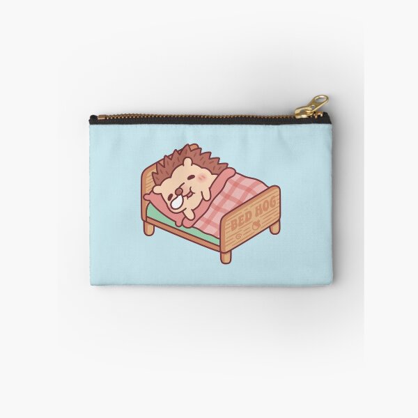 Item preview, Cute Sleeping Hedgehog Bed Hog Pun Funny designed and sold by rustydoodle.