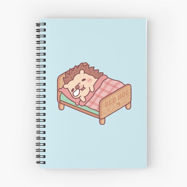 Item preview, Cute Sleeping Hedgehog Bed Hog Pun Funny designed and sold by rustydoodle.