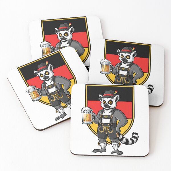 Item preview, Oktoberfest Lemur Beer Lederhosen German designed and sold by k3rstman1.