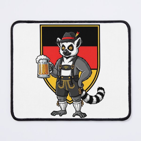 Item preview, Oktoberfest Lemur Beer Lederhosen German designed and sold by k3rstman1.