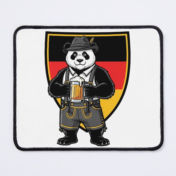 Item preview, Oktoberfest Panda Beer German Lederhosen designed and sold by k3rstman1.