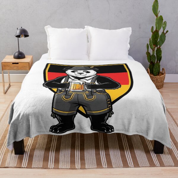 Item preview, Oktoberfest Panda Beer German Lederhosen designed and sold by k3rstman1.