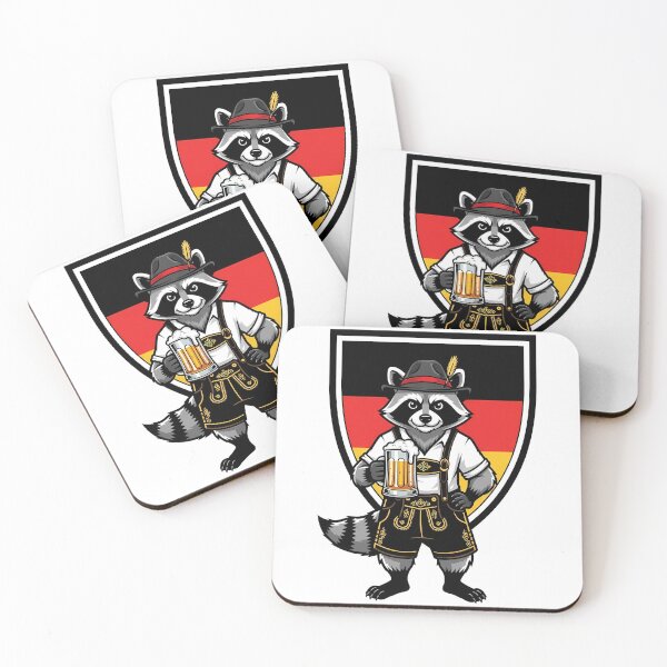Item preview, German Raccoon Oktoberfest Beer designed and sold by k3rstman1.