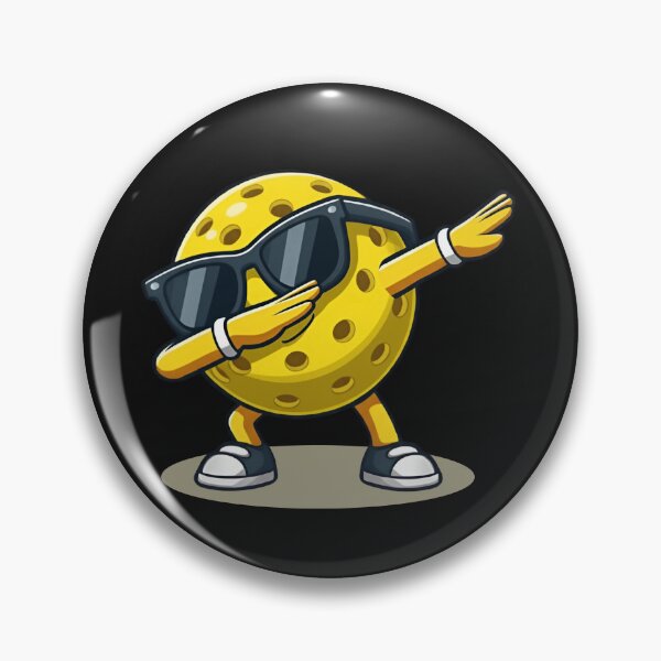 Item preview, Dabbing Pickleball Cool Cartoon Character designed and sold by LarryMBrown.