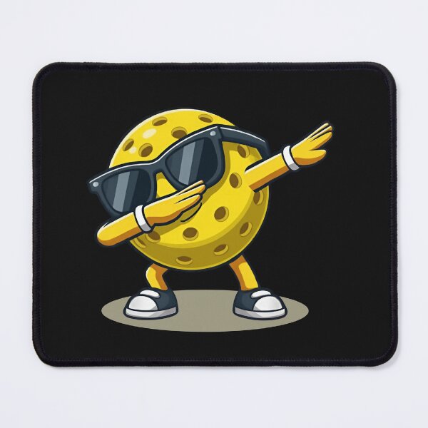 Item preview, Dabbing Pickleball Cool Cartoon Character designed and sold by LarryMBrown.