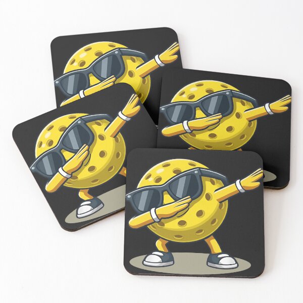 Item preview, Dabbing Pickleball Cool Cartoon Character designed and sold by LarryMBrown.