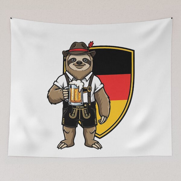 Item preview, German Sloth Oktoberfest Beer designed and sold by k3rstman1.