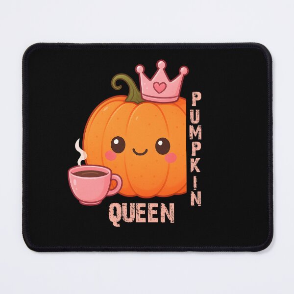 Item preview, Pumpkin Queen – Cute Fall & Halloween Coffee Lover T-Shirt designed and sold by Graphic Therapist.