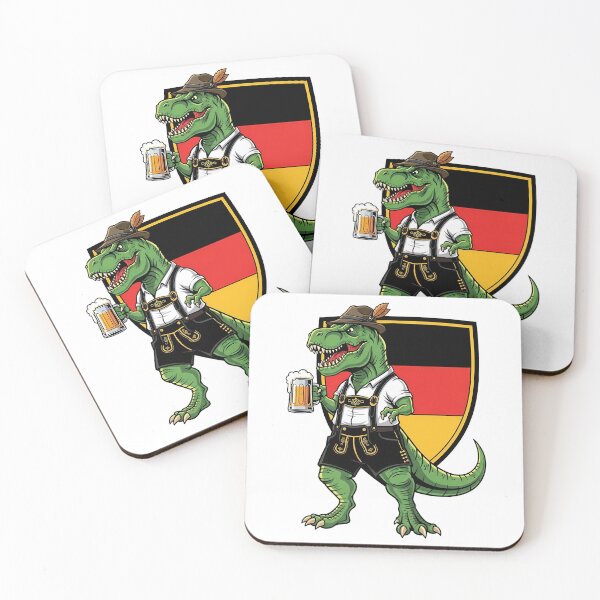 Item preview, Oktoberfest T-Rex German Beer Lederhosen designed and sold by k3rstman1.