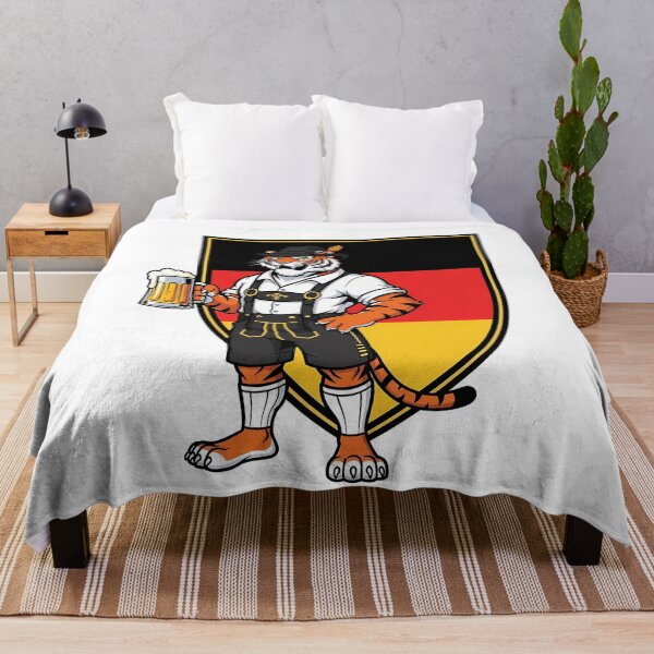 Item preview, German Tiger Oktoberfest Beer Lederhosen designed and sold by k3rstman1.