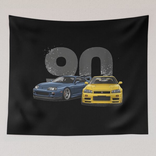 Item preview, Golden Era 90 JDM Legend - Vintage Car Culture Racing T-Shirt designed and sold by nhstaruna.